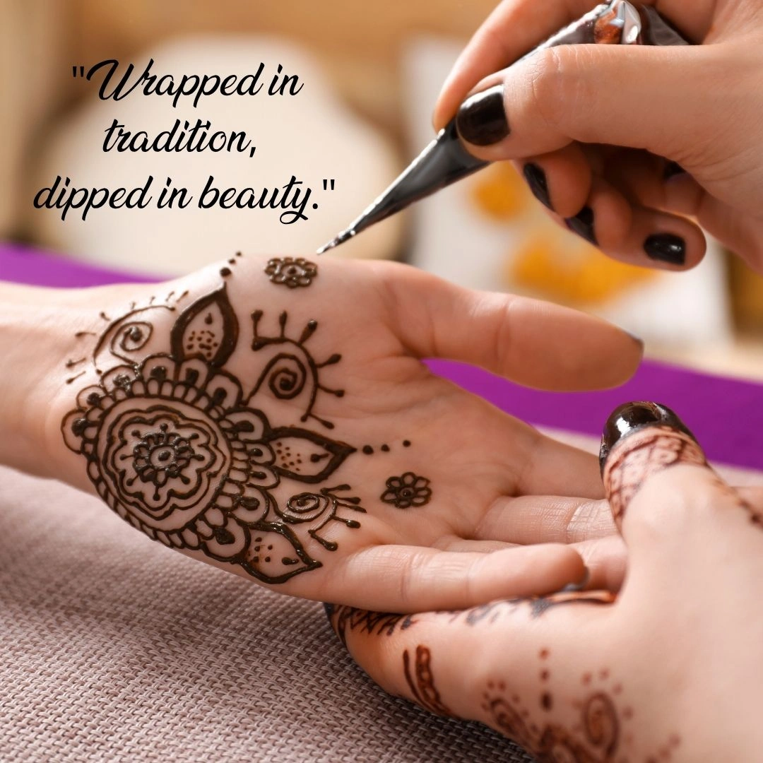 Mehndi Captions for Instagram
