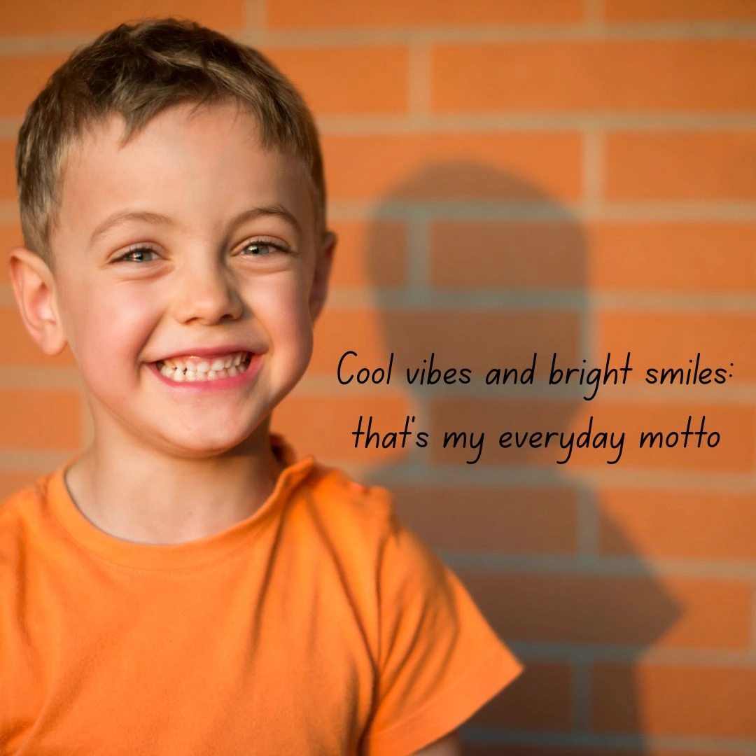 Smile Captions for Instagram for Boy
