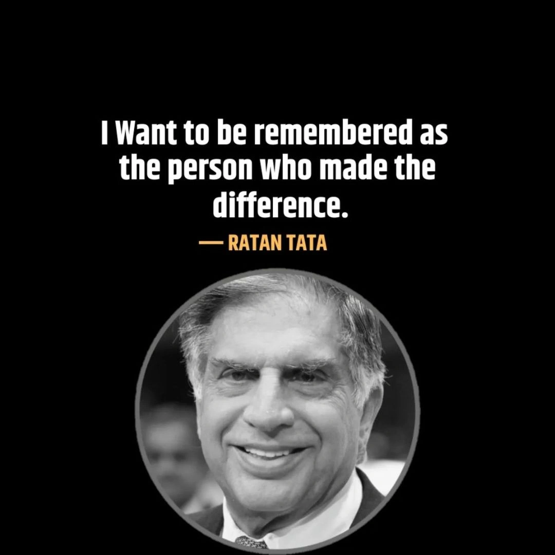 Ratan Tata Famous Quotes