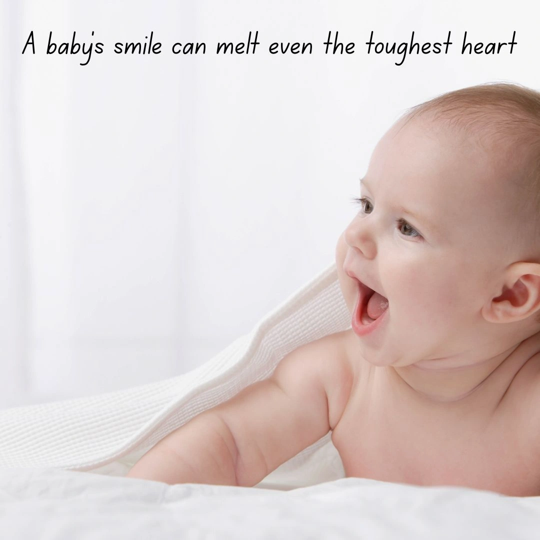 Baby Smile Captions for Instagram