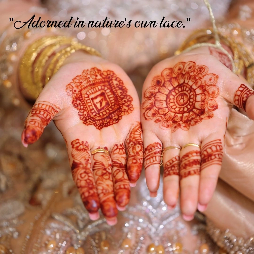 Mehndi Captions for Bride