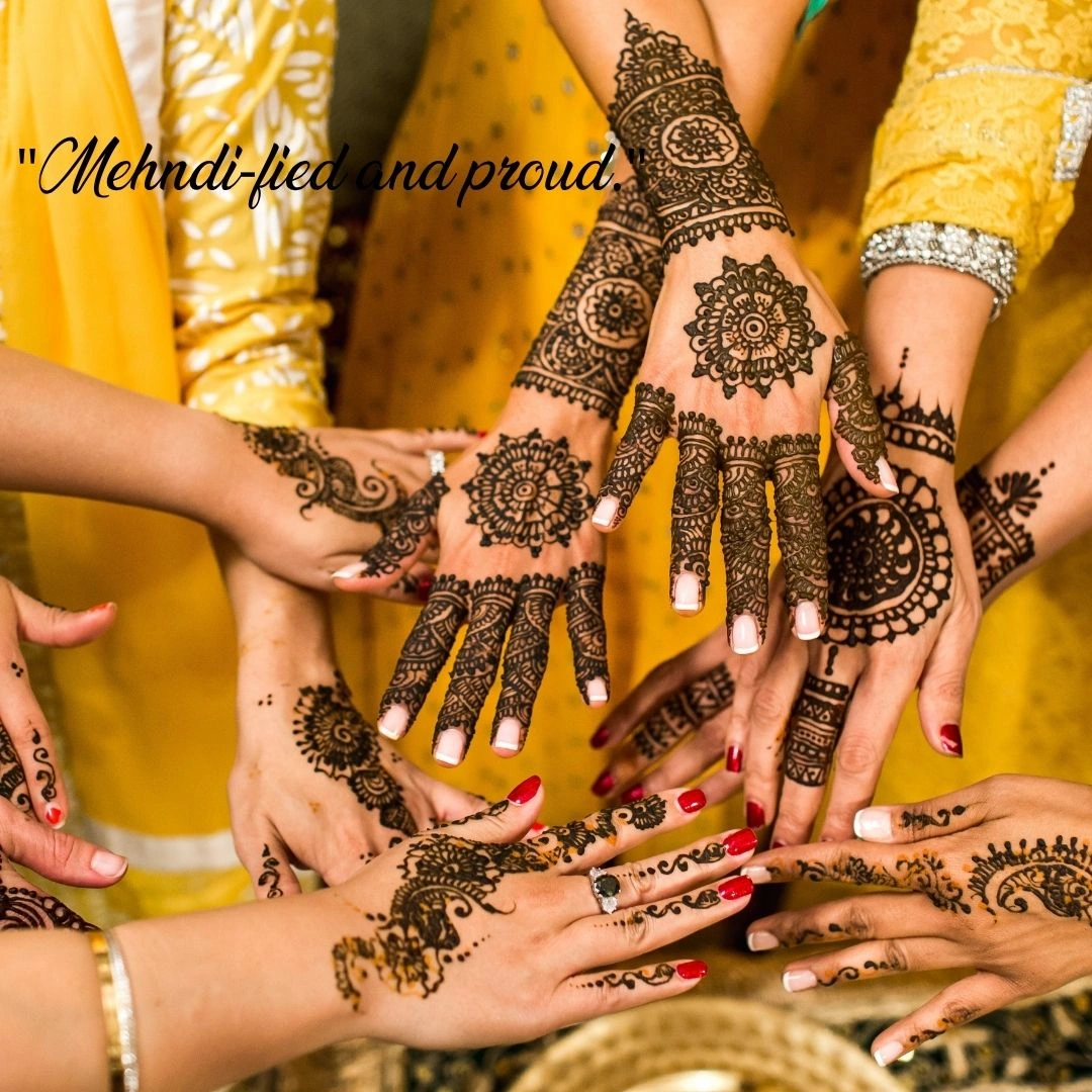 Mehndi Captions for Instagram in English